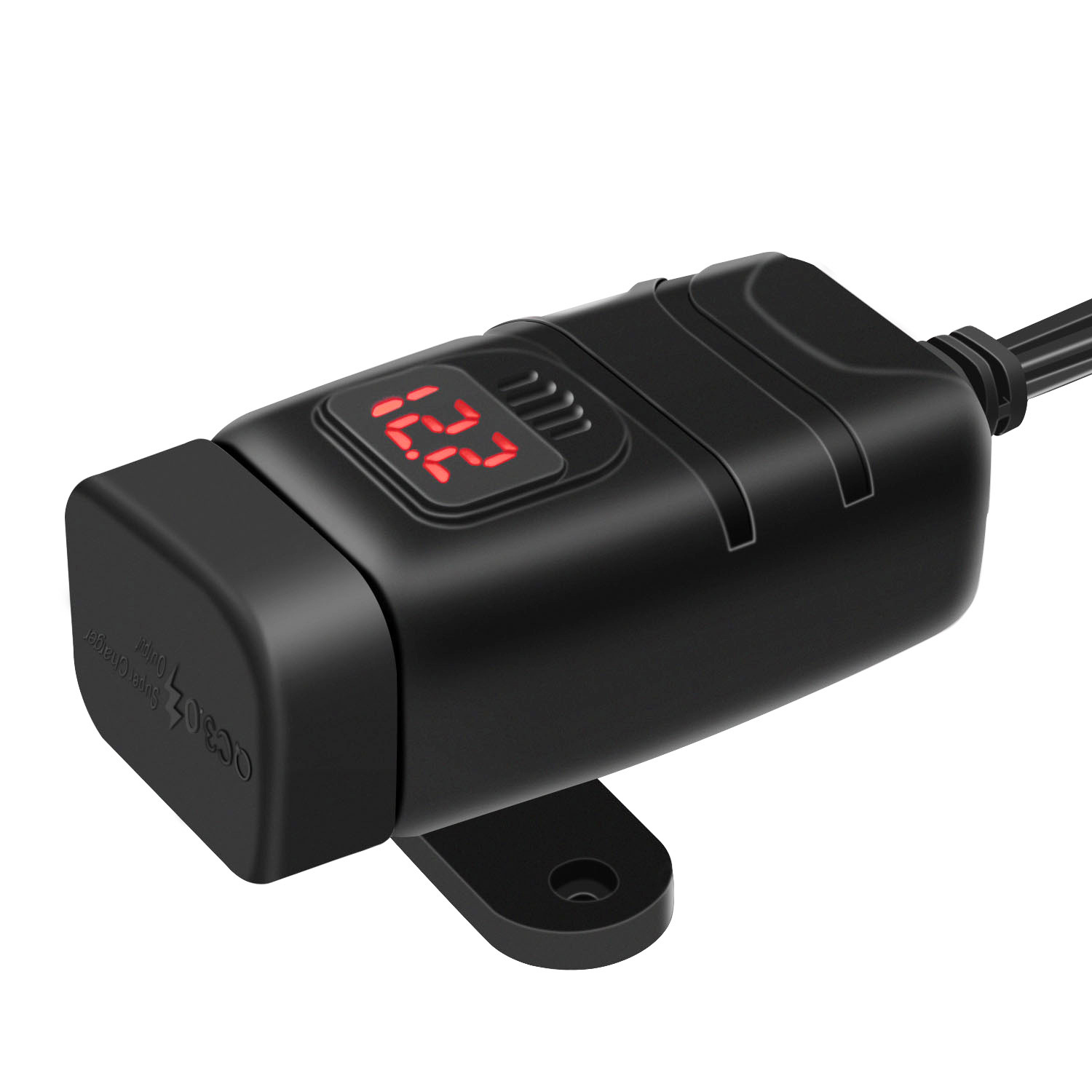Car Charger PD+QC3.0 Fast Charge TYPE-C Digital Display