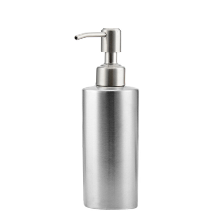 Dispensador de Loción de Acero Inoxidable 304 Cepillado para Baño