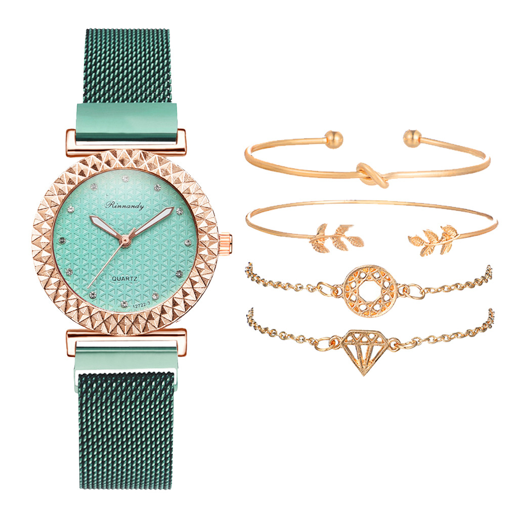 Casual Geometric Magnet Buckle Quartz Women's Watches display picture 29