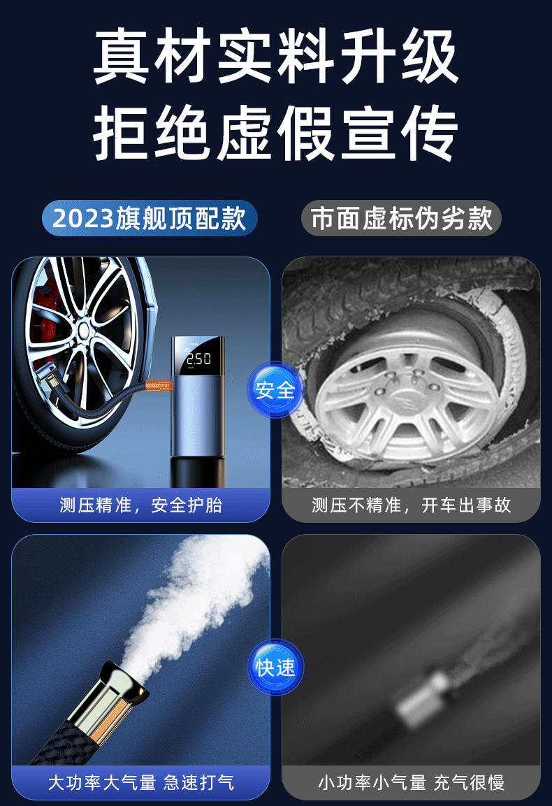 Car inflator new cross-border wireless inflator car tire inflator portable high-pressure electric inflator