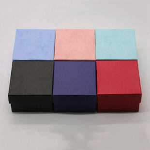 In stock watch storage box paper watch box carton packaging jewelry jewelry bracelet bracelet gift box printed LOGO