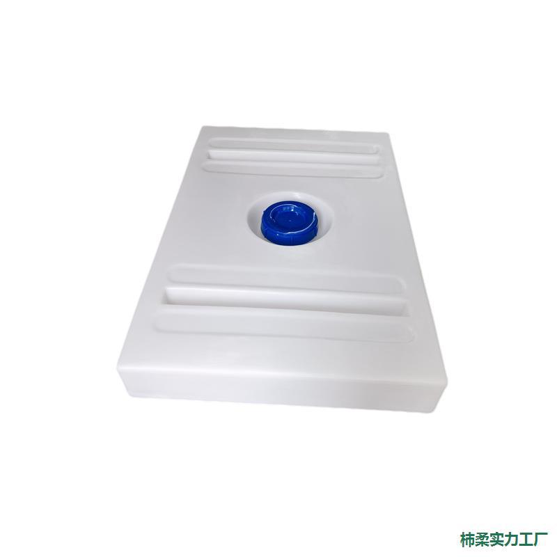 Bed truck water tank, frost-resistant PE plastic, one-piece molded square water tank, acid and alkali resistant, suitable for SUVs, 100-liter capacity