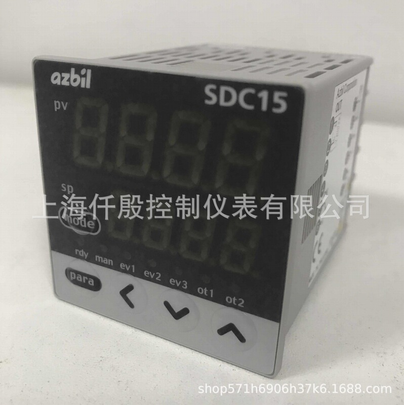 Azbil Sdc15 Temperature Control Meter Yamatake Digital Regulator 4-20Ma Output C15Tc0 Digital Display Azbil Sdc15 Temperature Control Meter Yamatake Digital Regulator 4-20Ma Output C15Tc0 Digital Display
