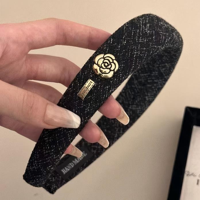 Alta calidad, lujo ligero, pequeña esponja fresca, diadema de color fino, venta al por mayor para mujer, paquete de pelo superior de cráneo alto, horquilla de lavado de cara de verano image 129