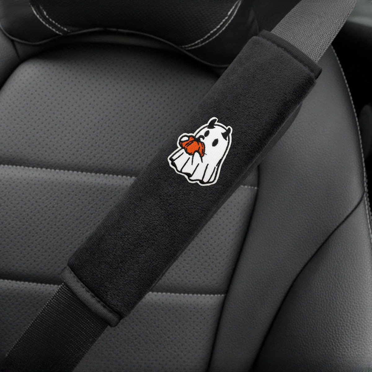 Car Seat Belt Protector Halloween Shoulder Cover Car Seat Belt Interior Supplies Protective Cover