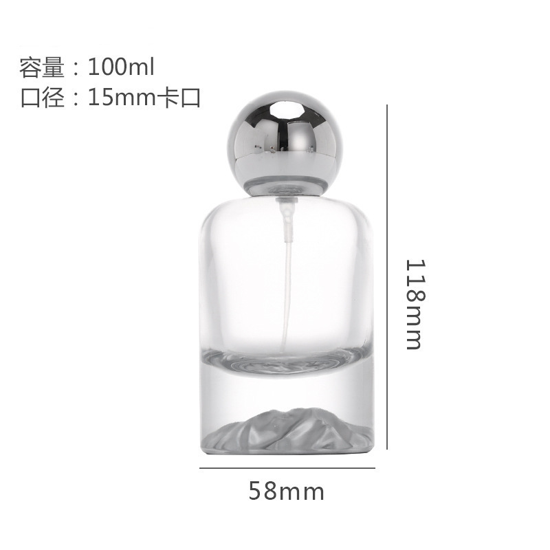 30ml香水ボトル空ボトル、高級携帯用50mlサブボトル、化粧品スプレー、100mlサブボトルトライアルボトル|undefined