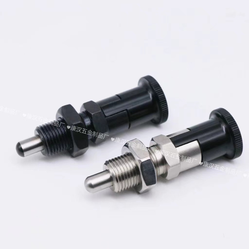 拉环式旋钮柱塞锁紧螺杆分度销分割式弹簧定位锁销