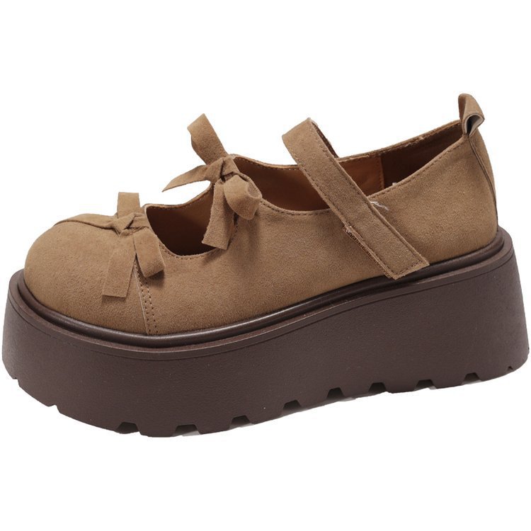 Cabeza redonda retro todo fósforo japonés Mori Mary Jane zapatos mujer 2025 primavera nuevo estilo jk uniforme con falda zapatos individuales