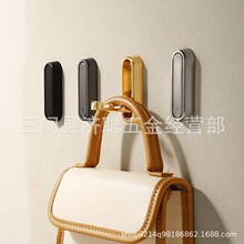 现代简约可折叠挂衣钩锌合金收纳衣帽鞋包挂钩家具五金挂钩现货