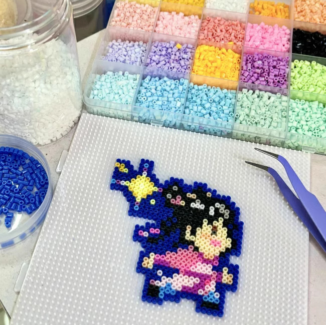 Yongye Xinghe Spelling Beans Golden Children Cross-border Hot Diy Handmade Yongye Same-style Yongye Pixel Spelling Bean suit