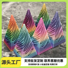 3Dプリントおもちゃ、回転減圧おもちゃ、立体ブラックテクノロジーボーイズオーナメント、デスクトップ減圧アーティファクト、パイルオブファン