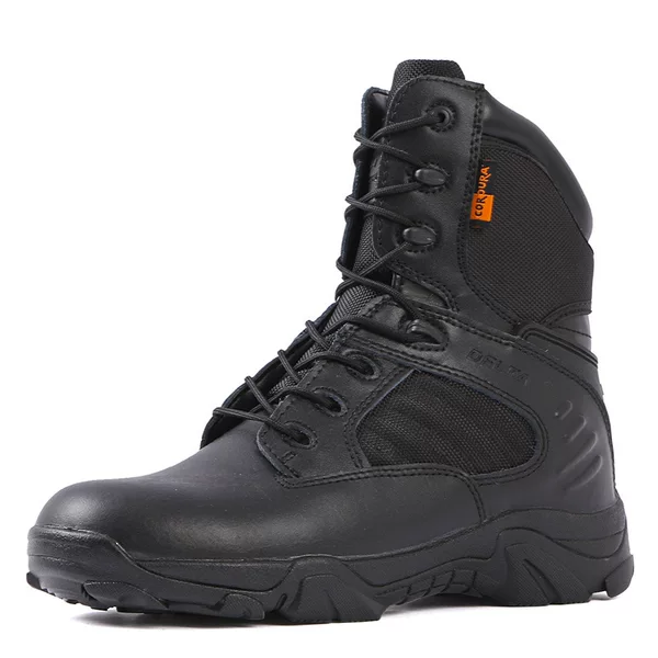 Manufacturer's Supply Delta High-Top Training Boots Non-Slip Tactical Boots Outdoor Hiking Shoes Men's and Women's Ultra-Light Combat Shoes