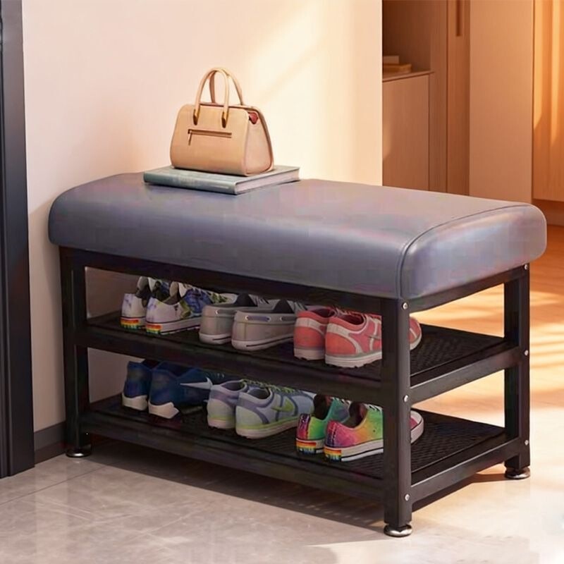 Shoe-Changing Bench for Home Entrance, Can Be Used for Sitting and Storage, Shoe Rack for Entryway, Light Luxury High-End Feel, Long Bench for Putting on Shoes at the Entrance Shoe-Changing Bench for Home Entrance, Can Be Used for Sitting and Storage, Shoe Rack for Entryway, Light Luxury High-End Feel, Long Bench for Putting on Shoes at the Entrance