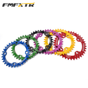 Mountain bike single disc bicycle positive and negative tooth disc 104BCD disc CNC aluminum alloy single speed crank tooth disc