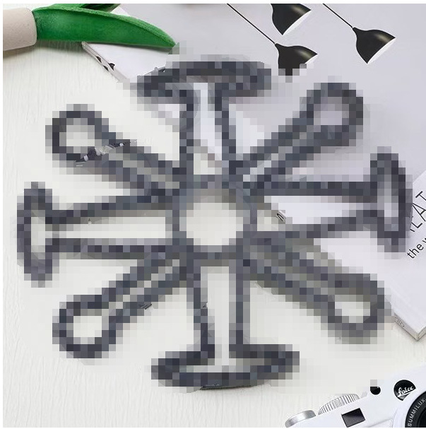 Helmet Lining, Silicone Pad Inner Pad, Anti-Pressure Cycling Helmet Gasket, Fluffy Hair Worker Helmet Insulation Pad