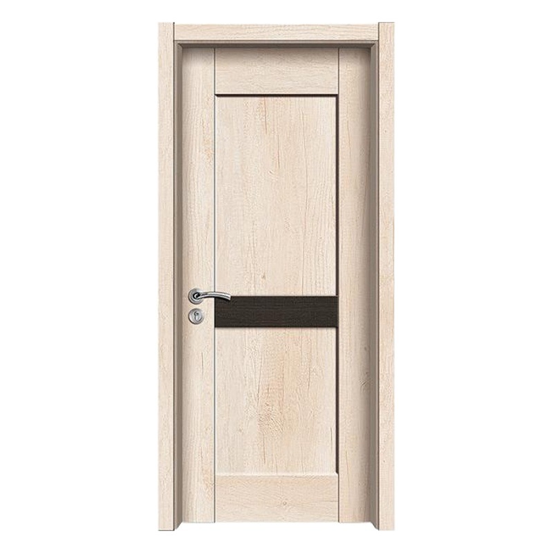 Puerta de dormitorio gris puerta sin pintar insonorizada suministro directo de Casa conjunto completo de puerta de habitación plana puerta compuesta de madera maciza ecológica