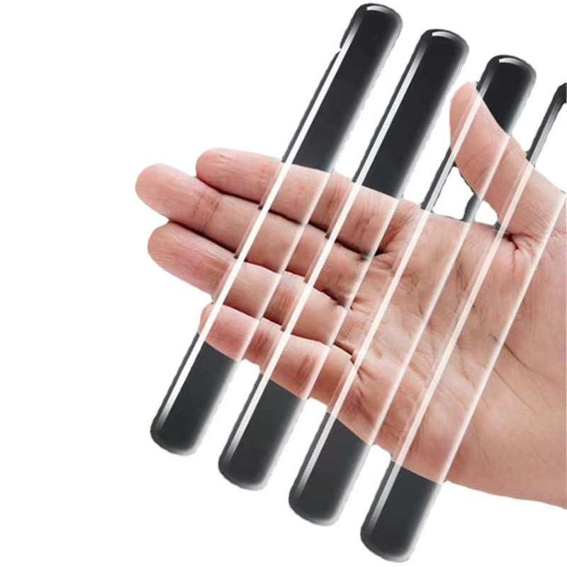 Прозрачная полоса для защиты от столкновений Самоклеящаяся дверца шкафа и оконный ящик Невидимая Прозрачная силиконовая полоса для защиты от столкновений Противоскользящая настенная нашивка для защиты от столкновений