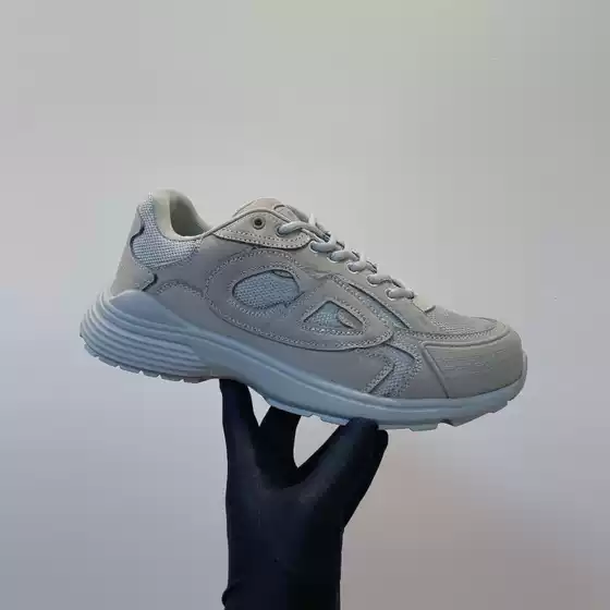 European Station Men's Shoes 2025 New Spring and Autumn Fashion Trend Versatile Casual Sports Shoes Genuine Leather Breathable White Shoes