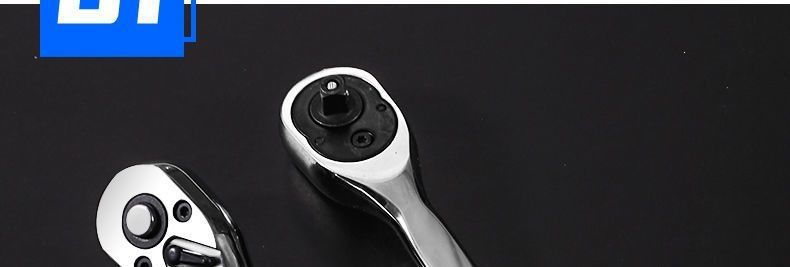 1/4 socket wrench set 46/53 pieces auto repair tools 72-tooth ratchet household repair kit in stock wholesale