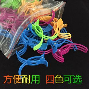 Malatang Clip Tie Vegetable Clip Green Vegetable Plastic Clip Anti-scalding Hot Pot Clip Label Rotating Small Hot Pot Vegetable Clip