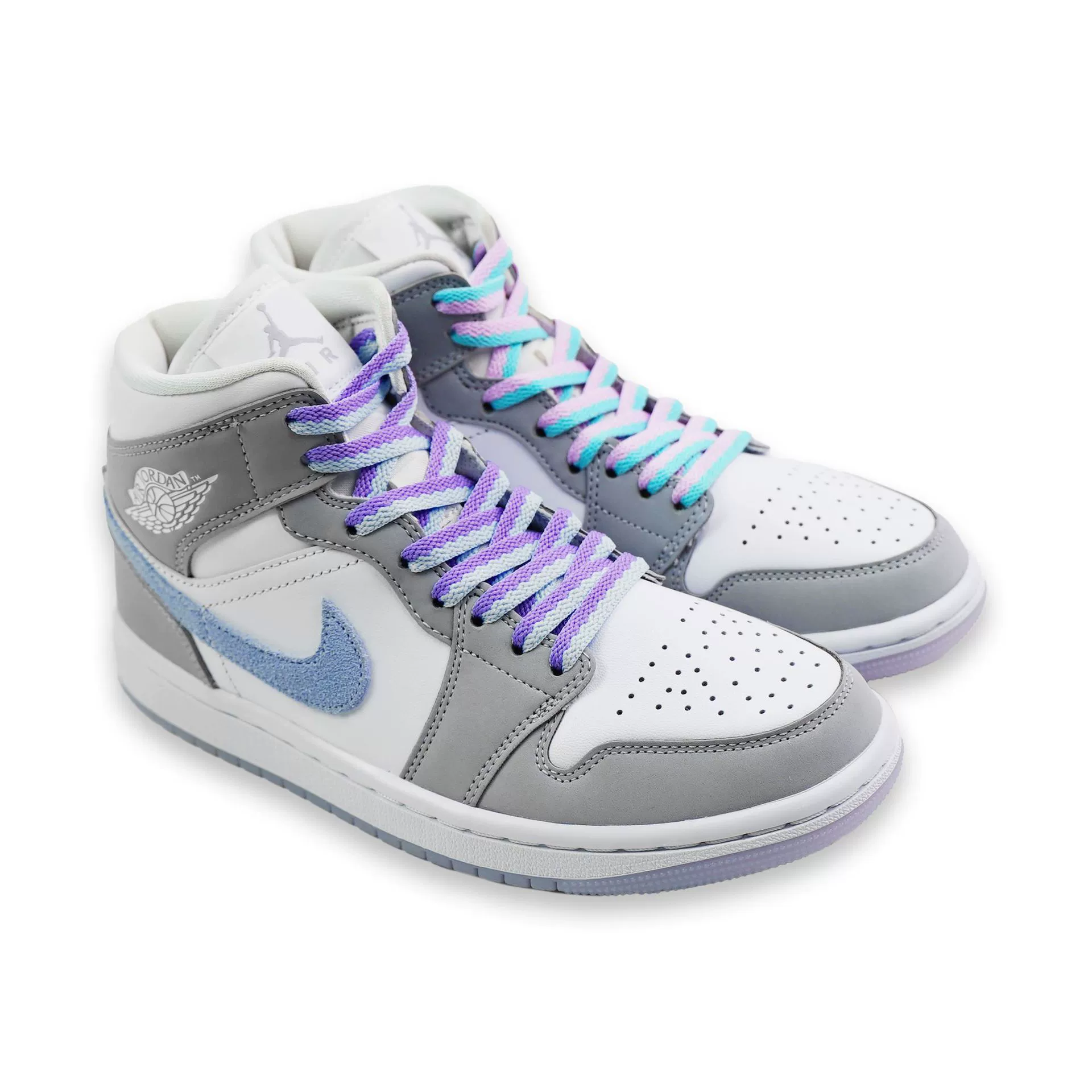 Nike Air Force 1, шнурки в виде цветка, милые тюбинг, упаковка