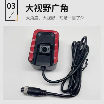 Camera Truck Front View: Vehicle camera