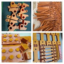 *電木板加工品牌:hokaooi絕緣板墊片電木墊圈耐高溫橘紅色膠木dg