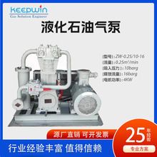 奇普瑞回收增压输送增压机气站LPG加气站用小型液化气压缩机