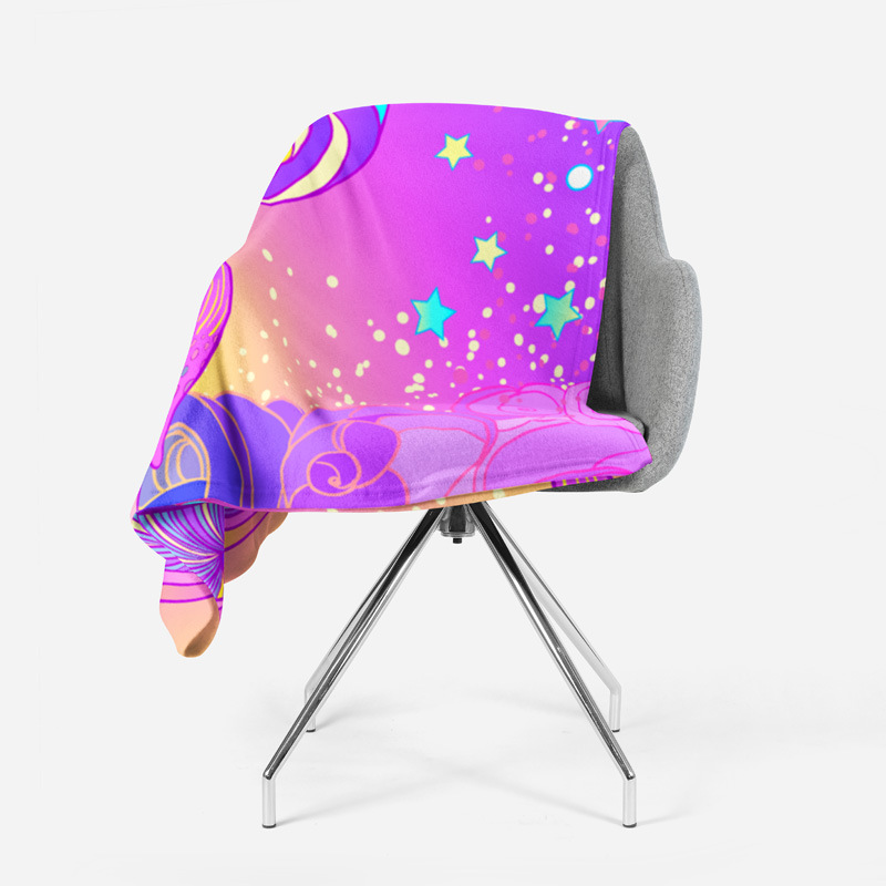 Manta de franela manta de aire acondicionado manta caliente engrosada oficina siesta copo de nieve manta de terciopelo primavera y otoño sofá manta edredón
