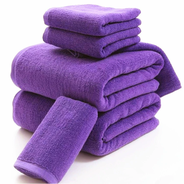 Dark white bath towel, increased thickness, for beauty salons