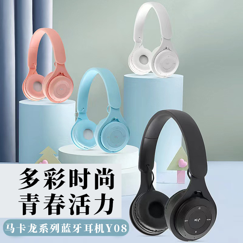 Cross-border e-commerce Y08 headset Bluetooth headset stereo audio mobile phone computer for wireless Bluetooth headset M6