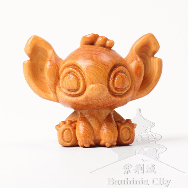 サンダルウッドの干支木彫りハンドルピースデスクトップホームデコレーション工芸品風光明媚なエリアホットセール|undefined