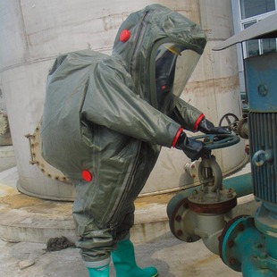 The Clear 60500402 GTB Airtightity Heavy Duty Chemical Protection Clothing