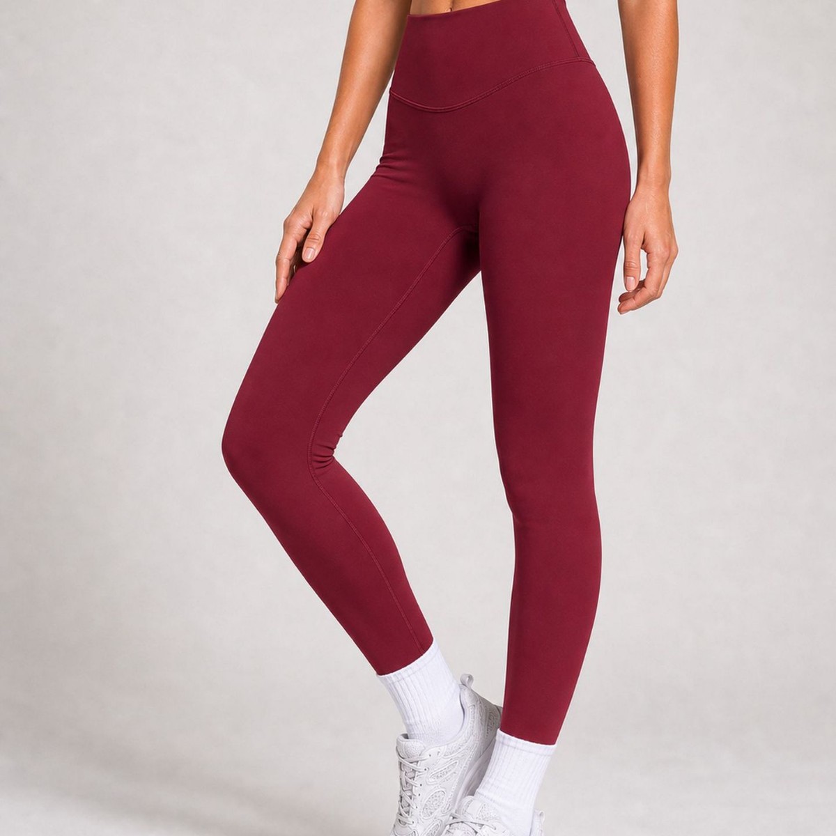 Long-sleeved T-shirt and slim-fit pants