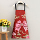 Romantic bow (halter neck without pockets) - red