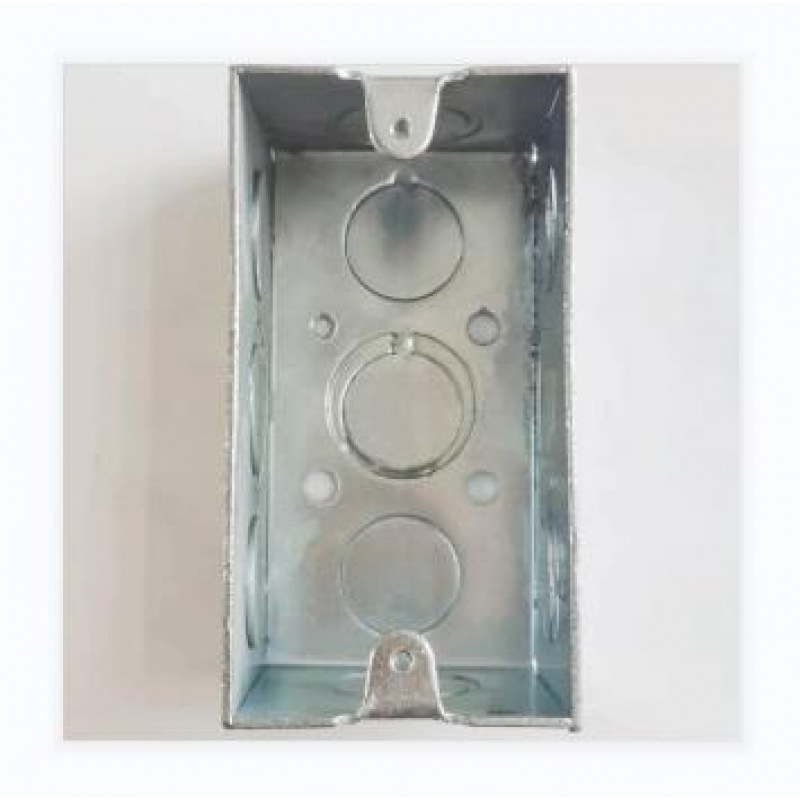 跨境专供UL认证美标4英寸x2英寸金属电气盒