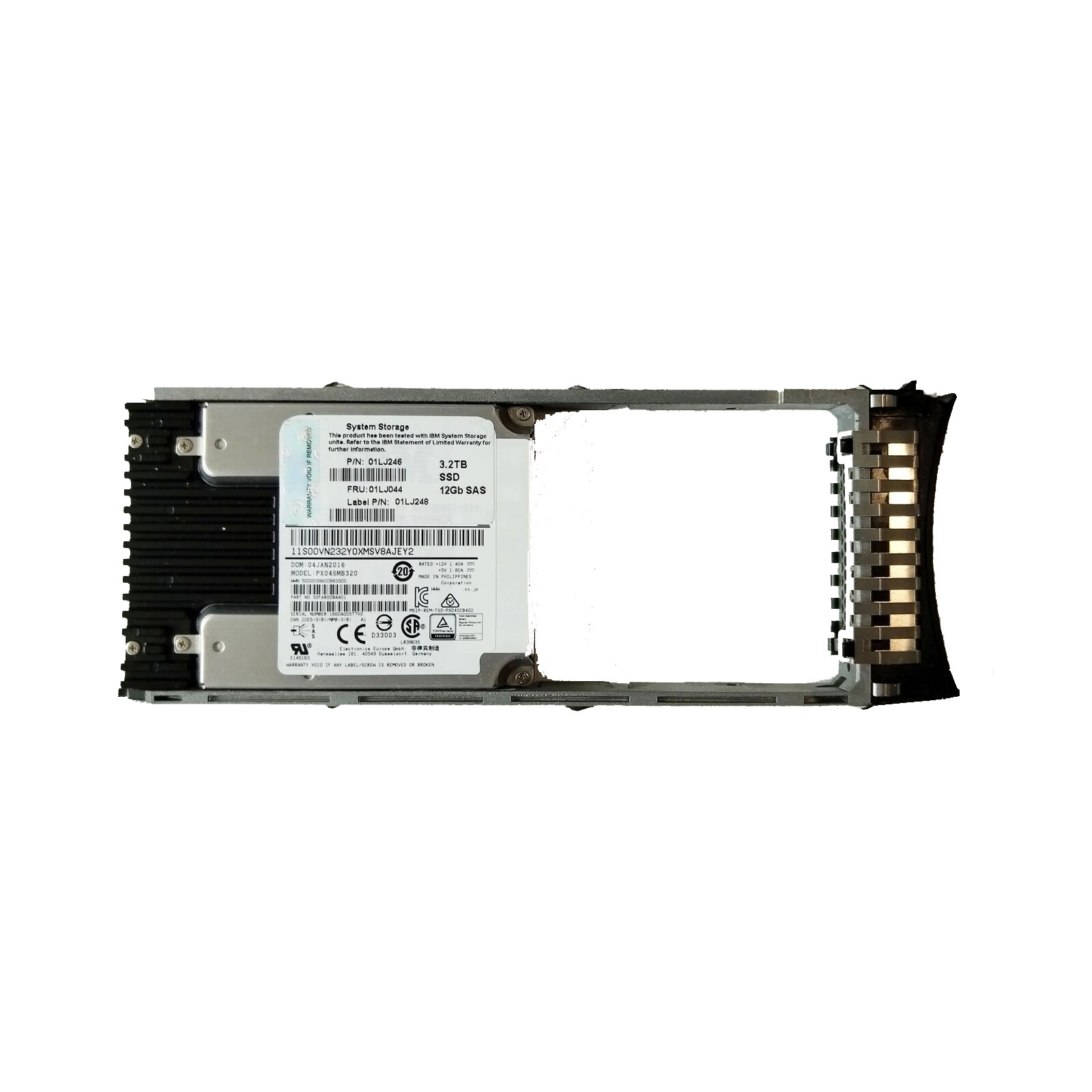 01Lj044 New 3.84Tb Ibx Sas 2.5inch New Hard Drive V5100/V5000E