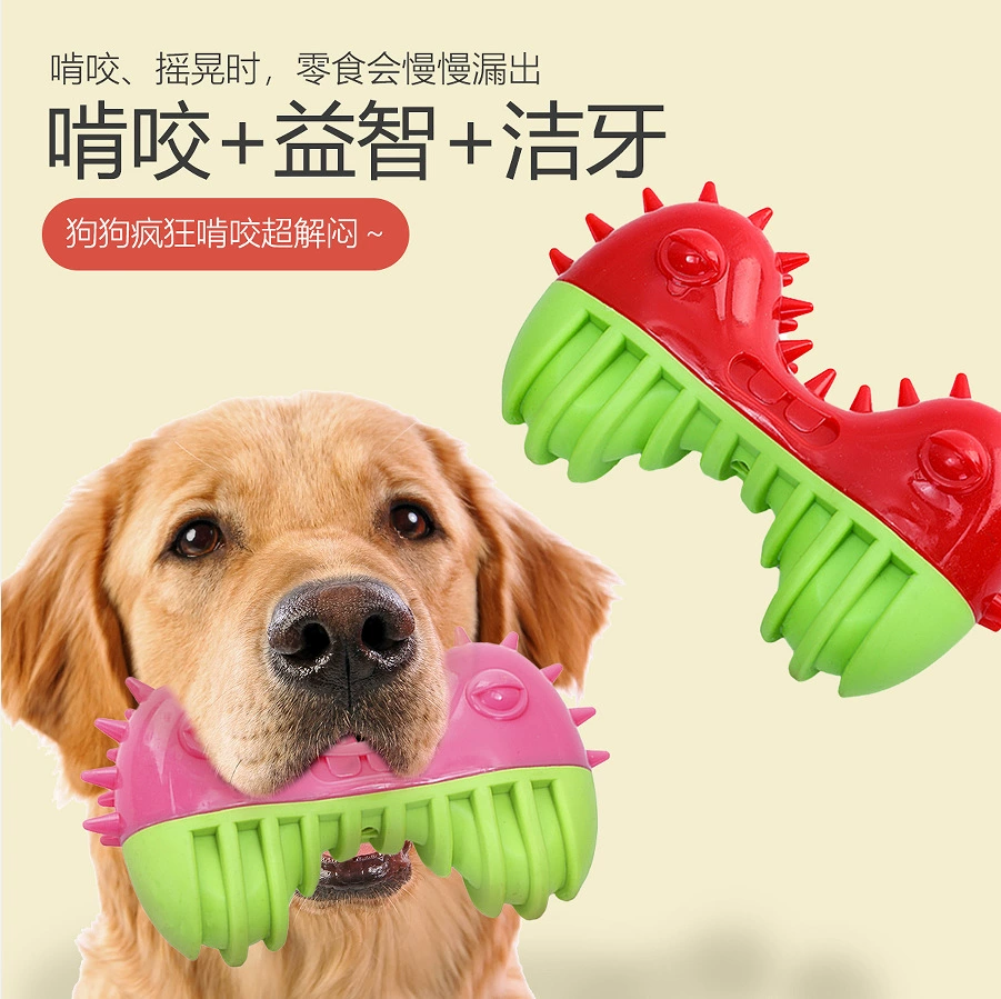 Новый продукт, новая игрушка для домашних животных, соответствующая цвету TPR, новая популярная силиконовая игрушка для собак Amazon, палочка для прорезывания зубов