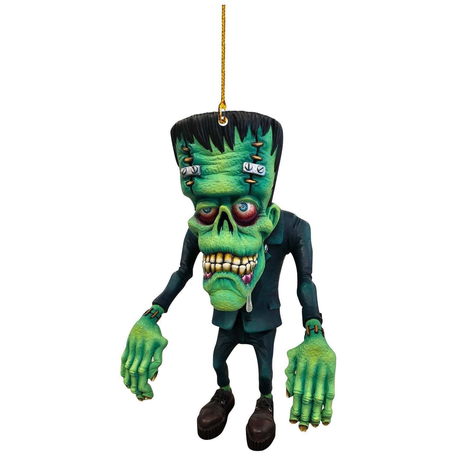 2D nuevo horror monstruo colgante acrílico automóvil transfronterizo interior colgante plano decoración del hogar colgante llavero