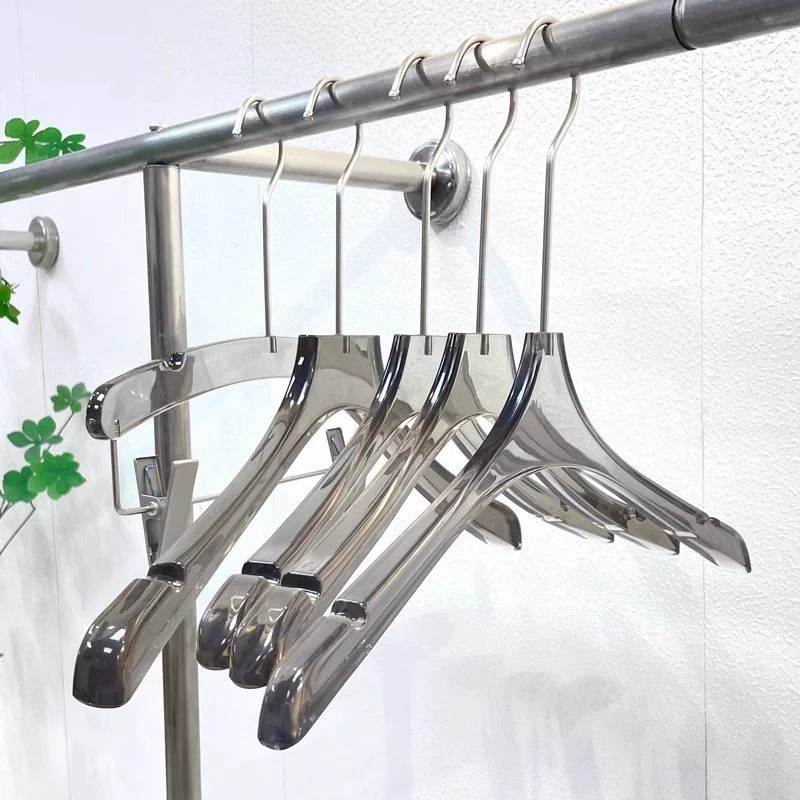 Магазин одежды, специальная сажа, мужские и женские прозрачные акриловые кристаллы, нескользящая вешалка для одежды, детские брюки, зажим для одежды, висит оптом