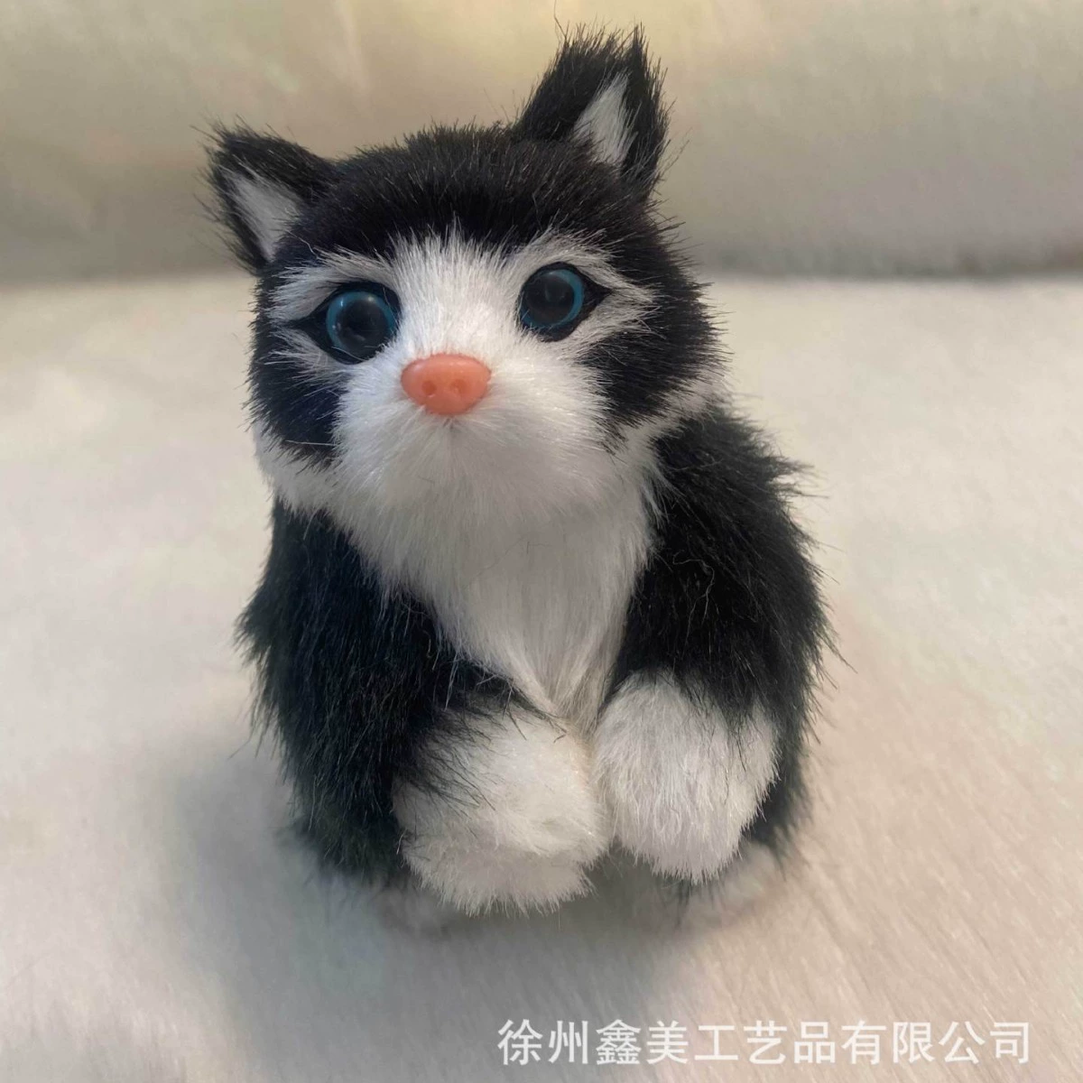 Plush animal model, realistic table doll, decorations, jewelry, Birthday gift