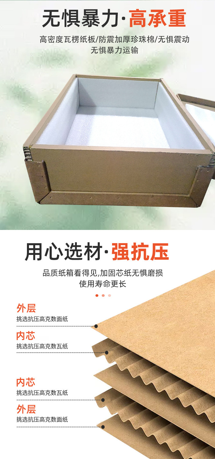 厂家现货高强度蜂窝包装纸箱 快递物流重型打包纸箱加厚蜂窝纸