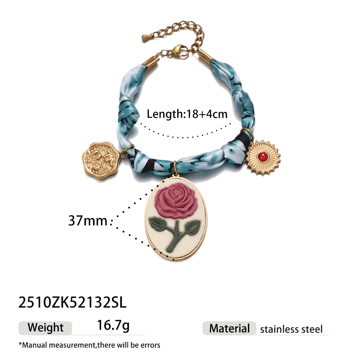 Collar de bufandas de seda de la UE y los Estados Unidos, collar de colgante de flores de cerámica de nicho, collar de colgante de flores de cerámica para mujeres, cadena de clavícula no desvanecida