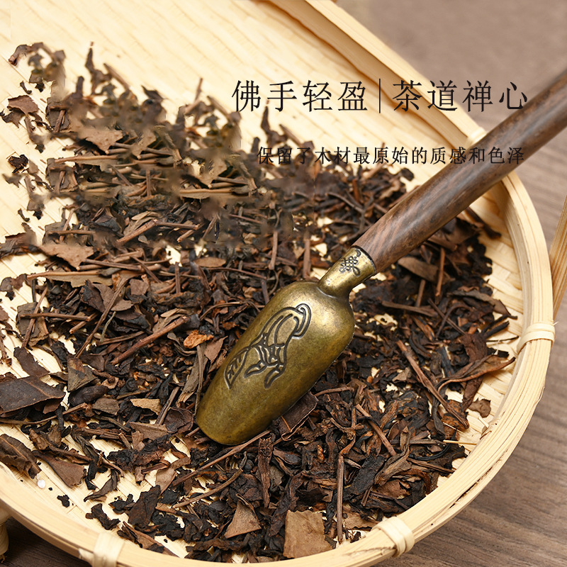 【】茶道六君子 零配 黒檀五点セット 茶杓 茶杯 茶叉 茶針 茶釜筆 卸売茶道具|undefined