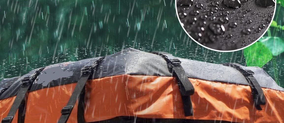 Roof luggage bag, waterproof and wear-resistant, for outdoor use, large capacity