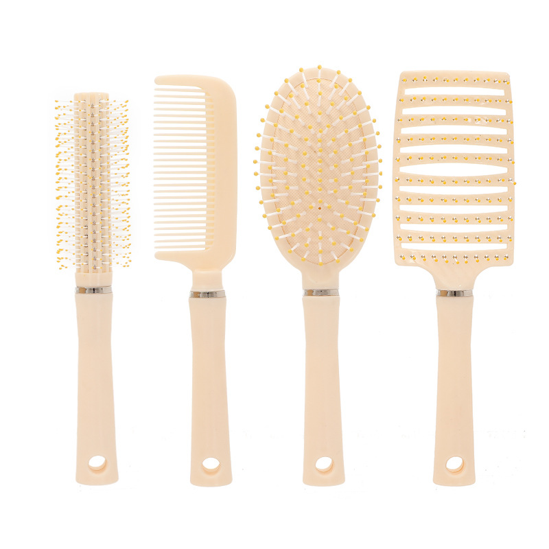 Traje transfronterizo peine de bolsa de aire peine antiestático peine de masaje de cabeza esponjosa para niñas peine de cojín de aire rizado grande