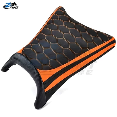 Suitable for KTM390duke front and rear – Motorcycle cushion - front-seat-cushion-orange-original-seat-height