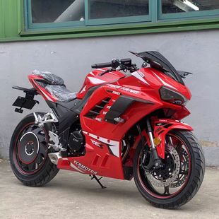 [Source Manufacturer] Huoya 400Cc Motorcycle Sports Car Heavy Motorcycle Twin-Cylinder Water-Cooled Imitation Racing