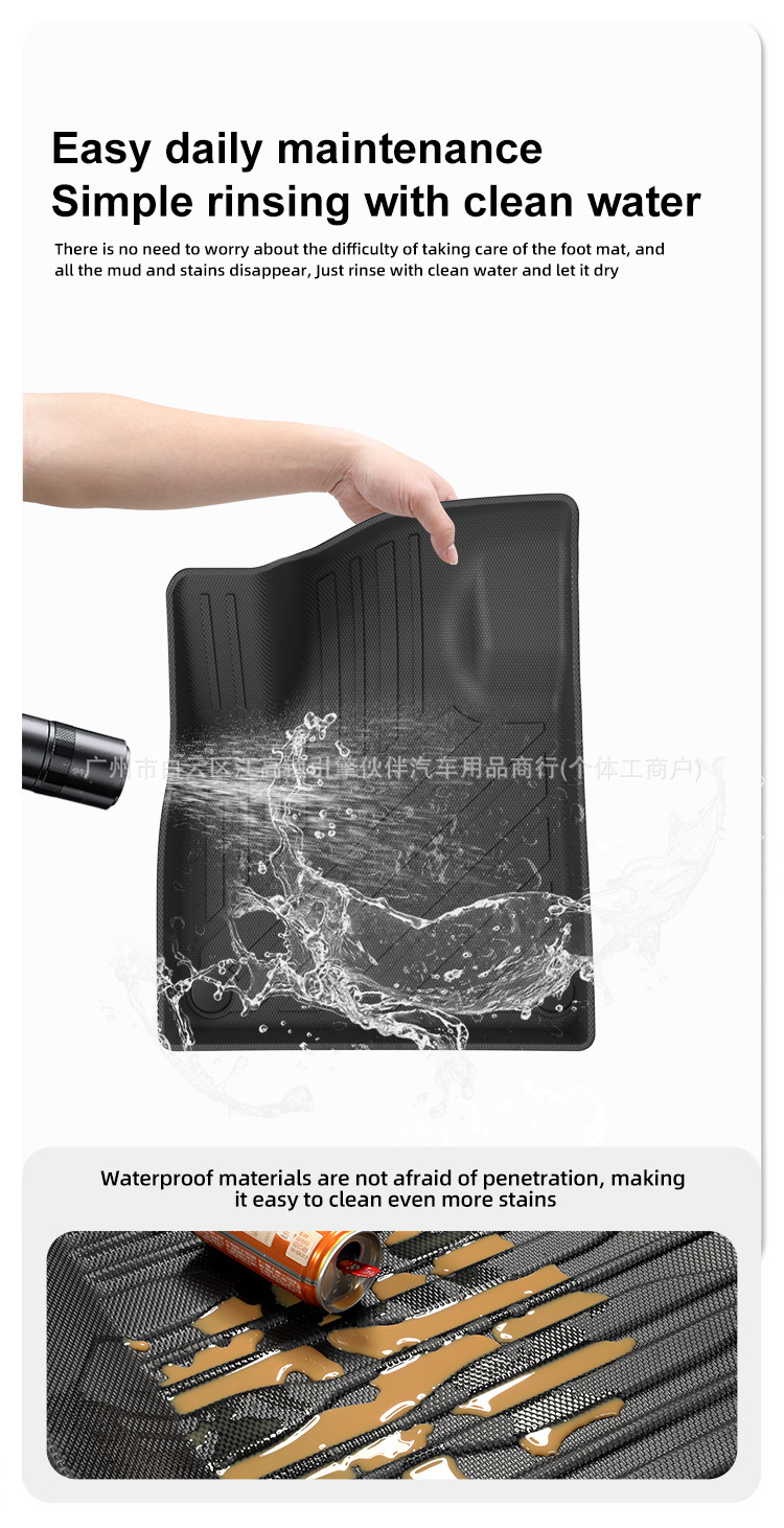 Suitable for 27 models of Rivian R2 car floor mats, special TPE floor mats and trunk mats for cross-border sales