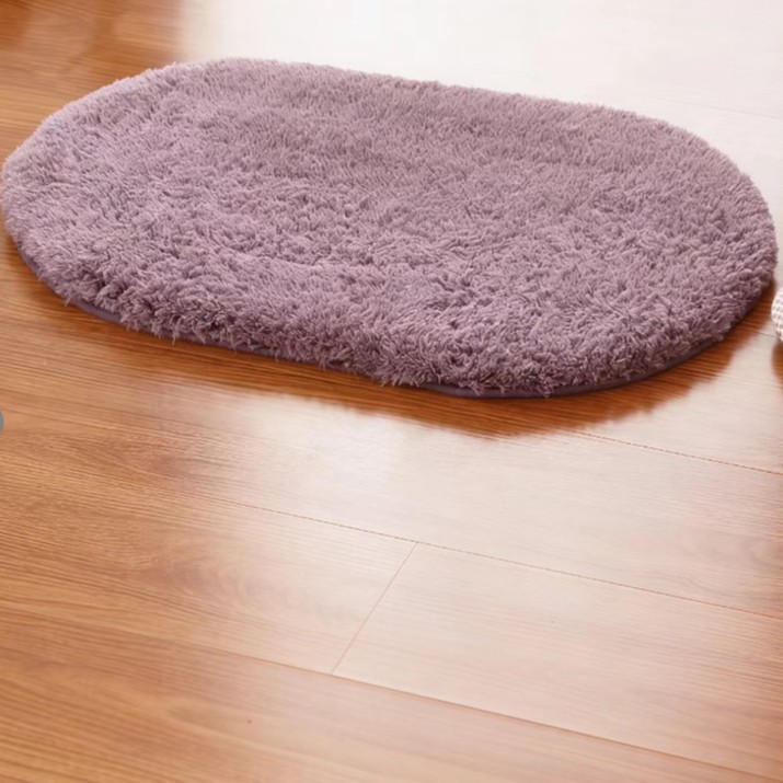 クロスボーダー無地ヨーロピアンスタイルラムウールカーペット、リビングルーム全面敷き、バスルーム吸水、寝室フロアマット、玄関マット